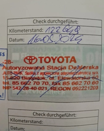 Toyota Yaris cena 19900 przebieg: 122000, rok produkcji 2009 z Białystok małe 211